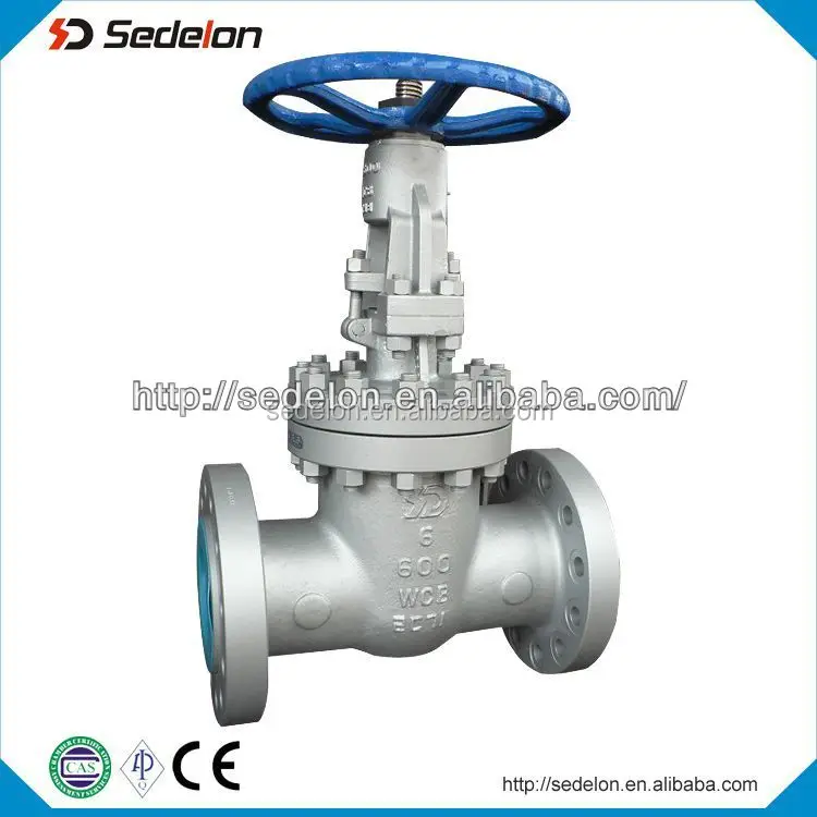 carbon steel 2inch 150LB gate valve  flange end API600 WCB bolted bonnet