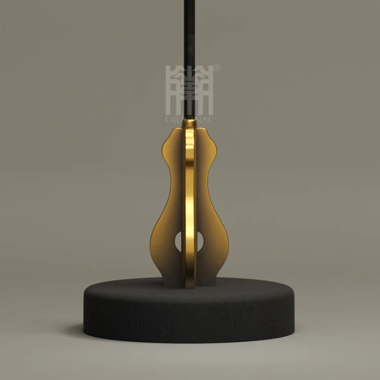 
Newly High Living Room Wooden Crafts Antique Vintage Stand Lamp Art Lighting Brass Floor Lamp 