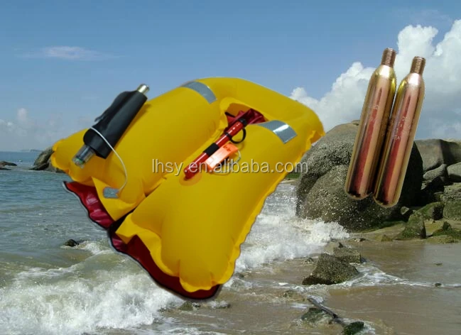 Inflatable life Jacket Parts 33g co2 cylinder adapter from China