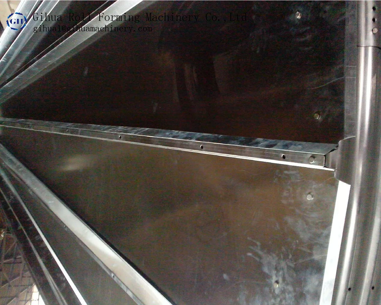 Grain bin silo stiffener machine forming