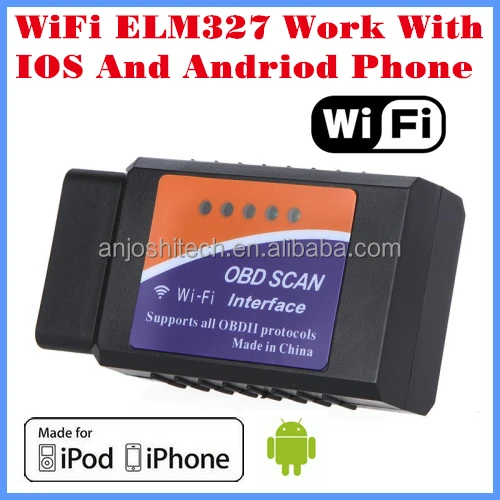ELM327 Auto Car Diagnostic Scanner Scan Tool for iPhone for Android WIFI OBD2 OBDII Adapter Car Code Reader