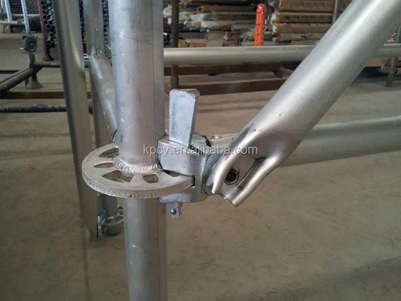 construction Aluminium/steel Q233 Q345 ringlock/layher/layer system scaffolding for sale China