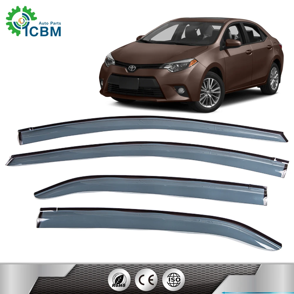 Современный стиль цена автомобиль высокого качества, акрил козырек заднего стекла для corolla 14-15