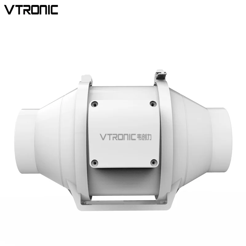 Vtronic 4 Inch Silent Split Pipe Ventilation Kitchen Duct Fan