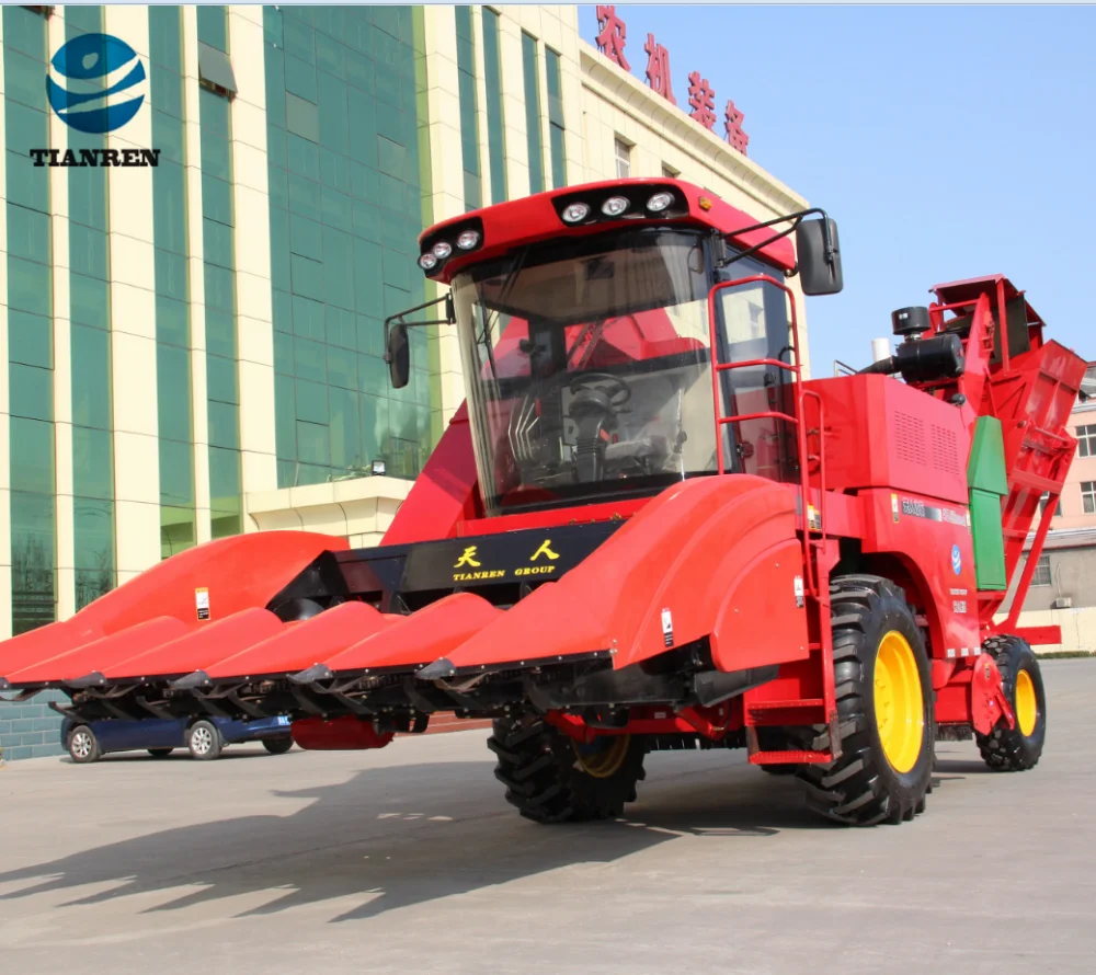 TIANREN 5 Row Sweet Corn Combine Harvester 4YZ-5