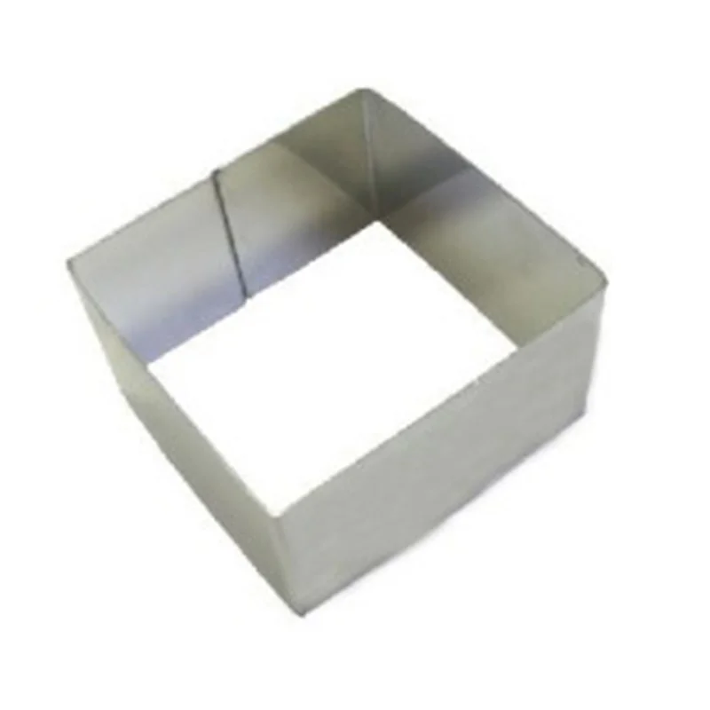 Round Cake Ring Mold, Stainless Steel for Cooking, Baking, Salads, Cakes and Desserts and Food Stacking