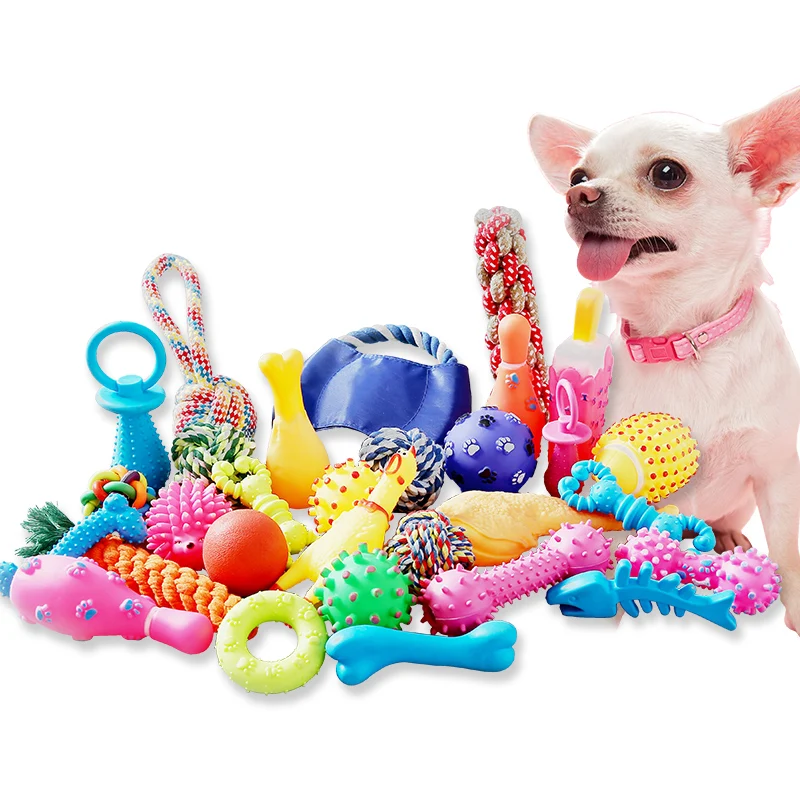 2019 new Durable  soft rubber dog toy for all pet