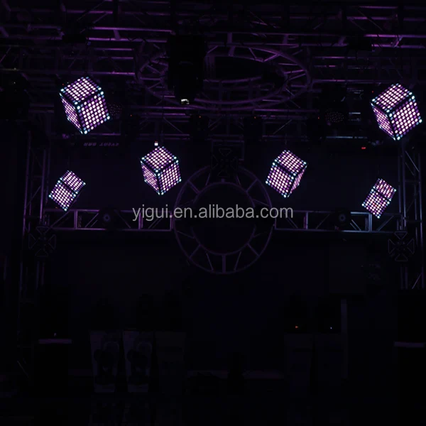 Popular Lighted Dance Floor magic 3D LED cube