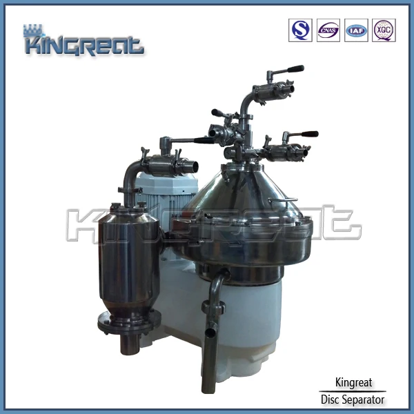 высоких оборотах самоочистки кокосовое молоко осветлитель машины