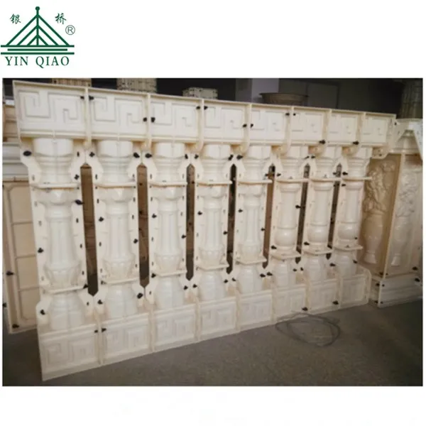 Plastic Injection Concrete Mould Making GFRC Baluster For Handrail Decoration