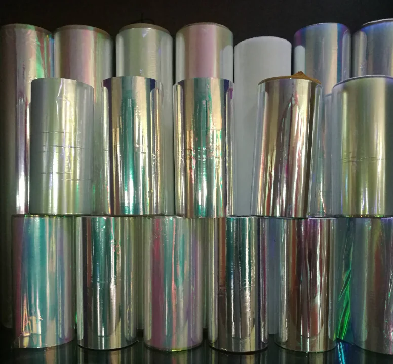 
Angelina Crystalina Fantasy Iridescent Cellophane Film of PET Materials 