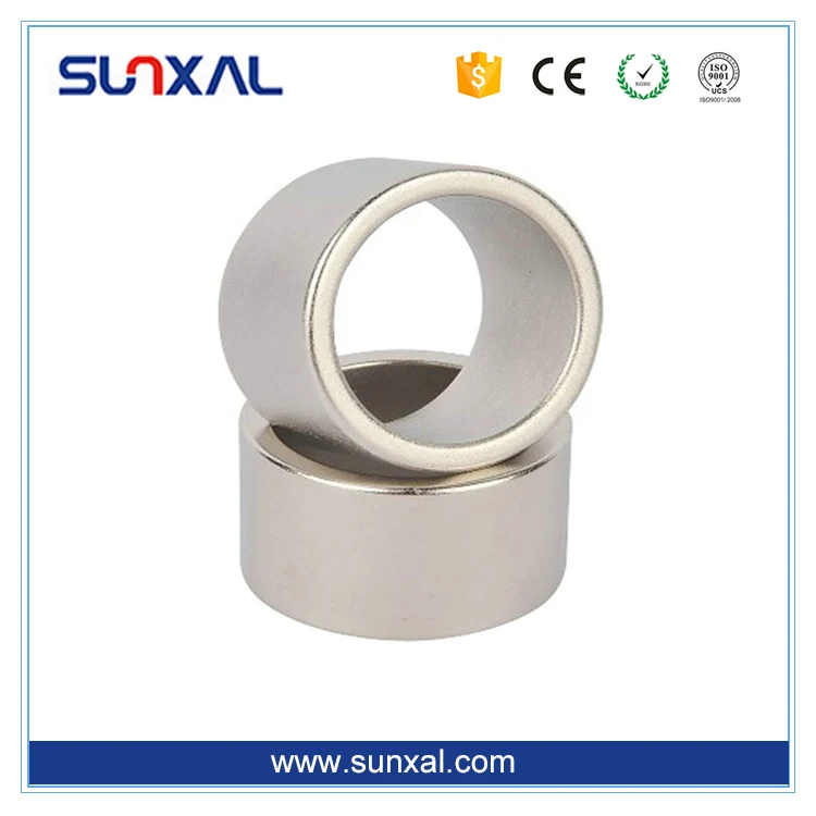 Rare Earth Material Countersunk Cheap Big Ferrite Sinter Neodymium Multipole Radial Magnetization Ring Magnet