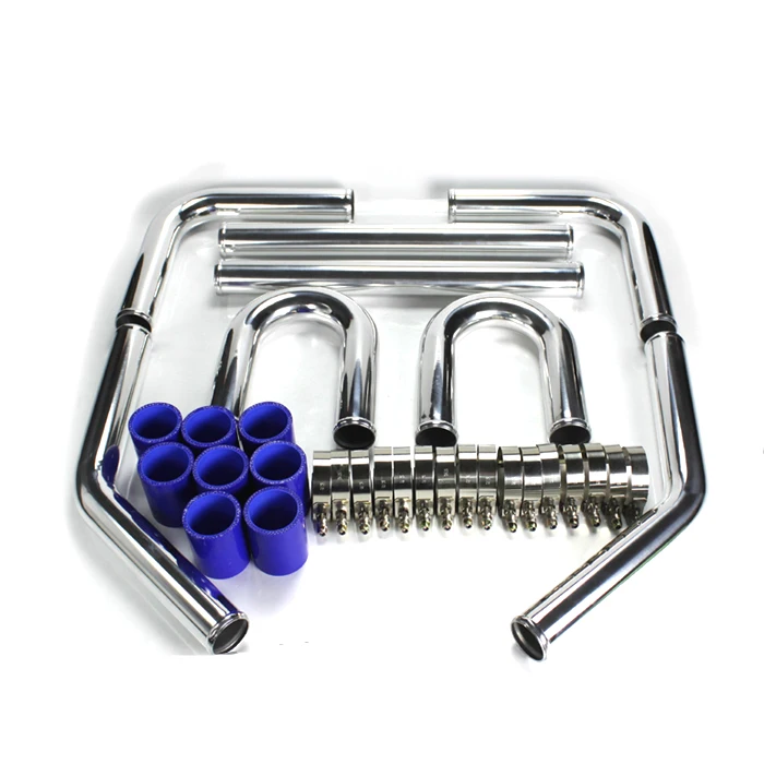 Mentor 2.5' Universal Aluminum Intercooler Piping Kit