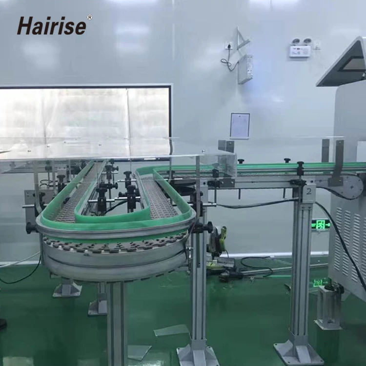 China new product technology flexible clampping conveyors system for bottle and carton lifting