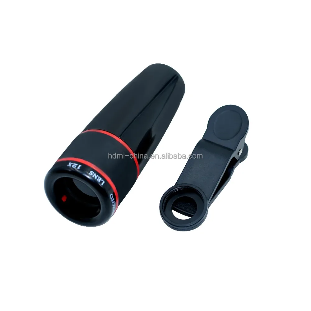 
Cell Phone Lenses 12x Optical Zoom Telescope Lens For Mobile Phone 