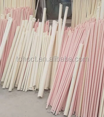 Alumina Extruding process ceramic tube pipe roller