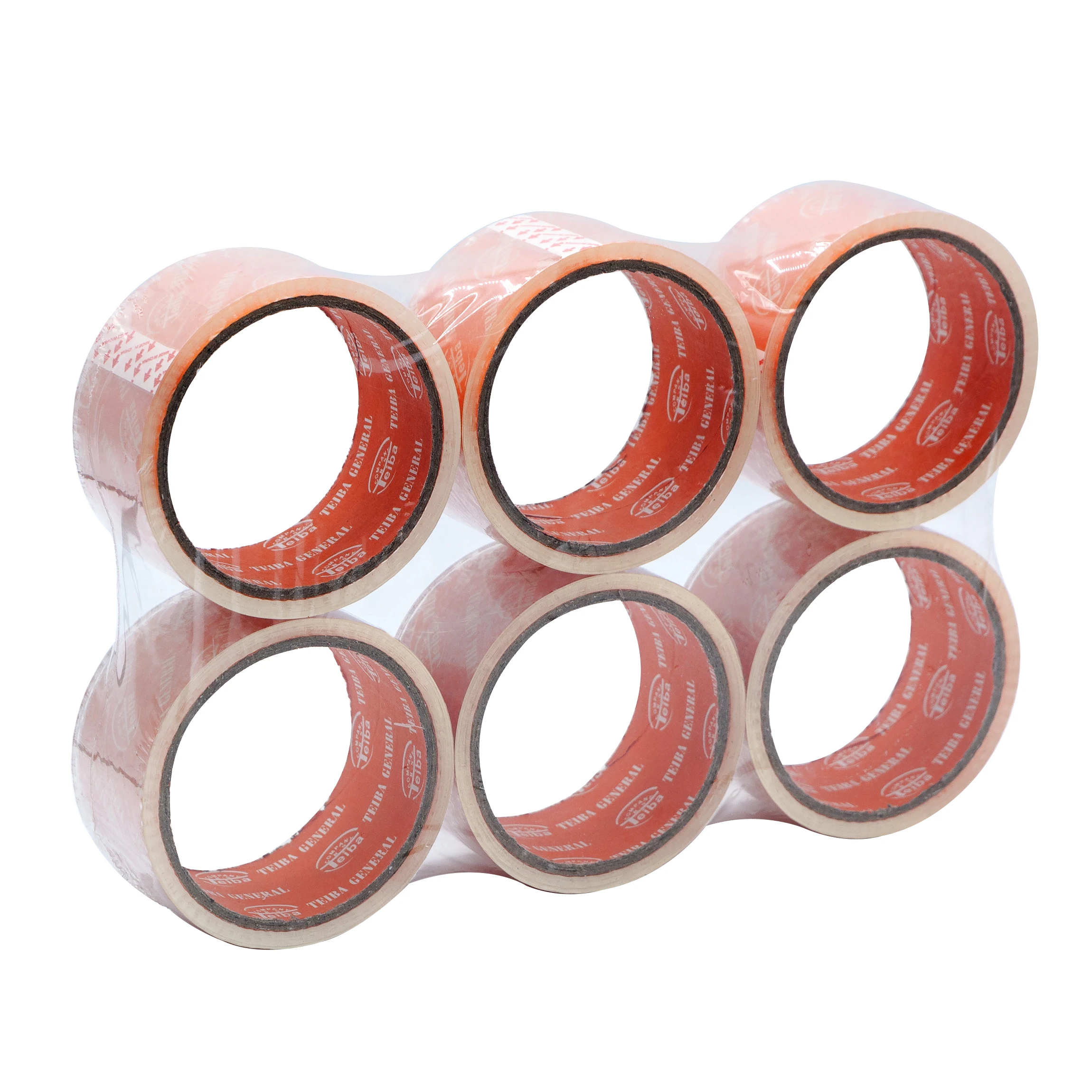 2018 China high quality crystal clear BOPP film jumbo roll custom adhesive tape