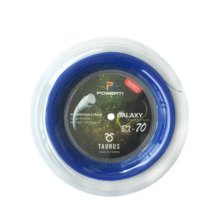 2019 поставка, 100% нейлоновая Оригинальная марка, 0,7 мм * 200 м, струна для бадминтона