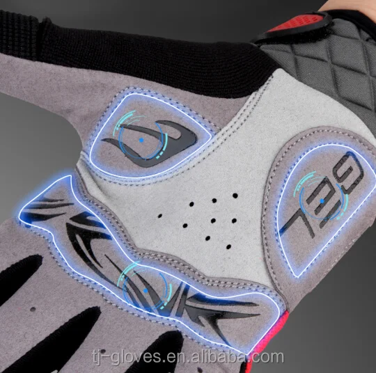 OEM Available Breathable Gel Pad Touch Screen Bicycle Cycling Gloves