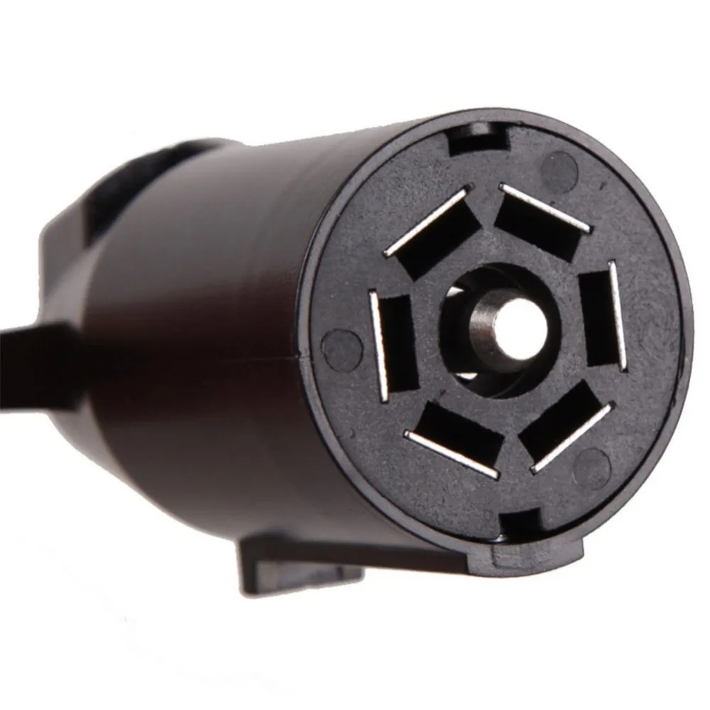 J041 7 Way Blade RV Trailer Light Blade Connector End Adapter Plug