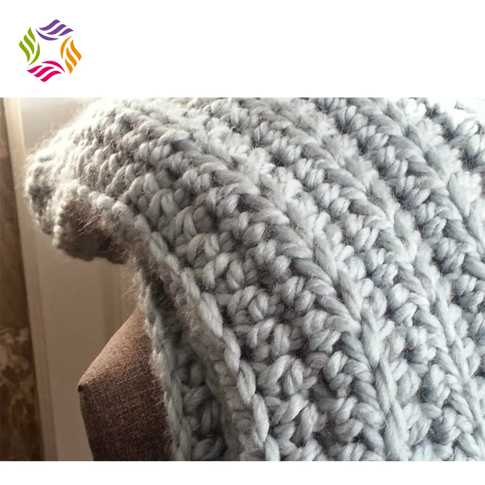 Very thick 100 acrylic yarn thick yarn acrylic knitting yarn for scarf