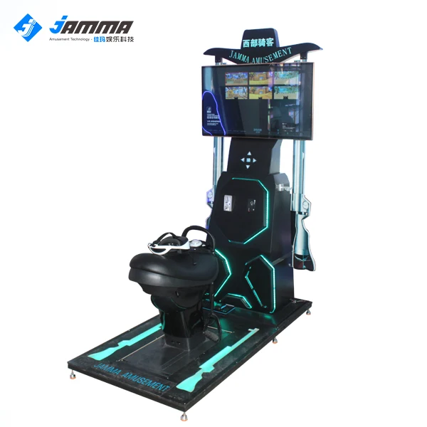 Reality game racing exercise machine vr horse simulator for sale