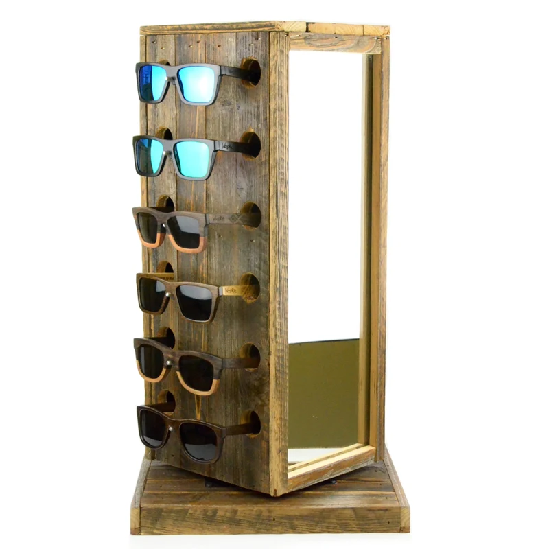 Luxury Eyeglass Shop Interior Customized Sunglasses Display Rack Design