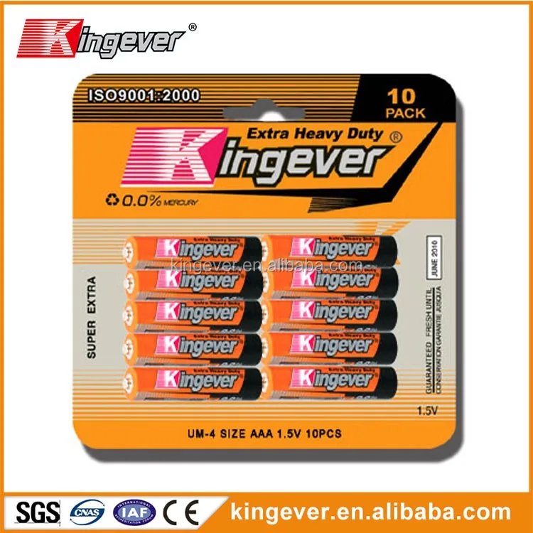 1.5v r03p aaa um4 dry battery 1.5v aaa um-4 carbon zinc dry battery Primary & Dry Batteries