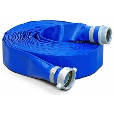 High Pressure Flexible Discharge 1,2,3,4,6 Inch Water PVC Layflat Hose Agricultural Irrigation Hose