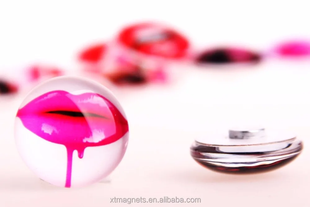 12 Sexy Lips Fridge Magnets Crystal Glass Refrigerator Magnets Cosylove Cute Magnets for Christmas and Home Decoration