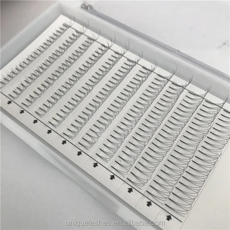 Premade volume fans perm 2d 3d 4d 5d 6d lashes wimpern extension lashes pbt materials korean volume eyelash extensions