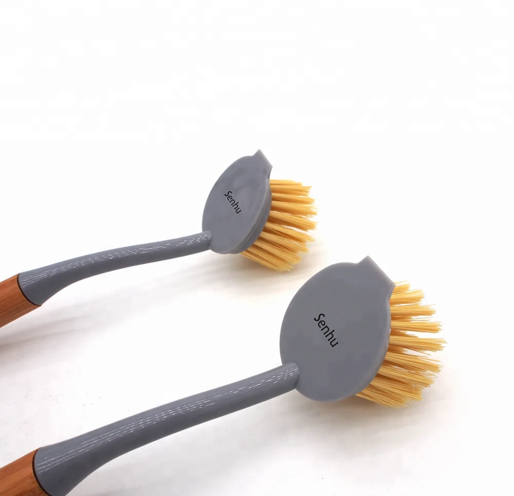 Bamboo Handle Brush dish wash cleaner dish cleaning Wood handle brush