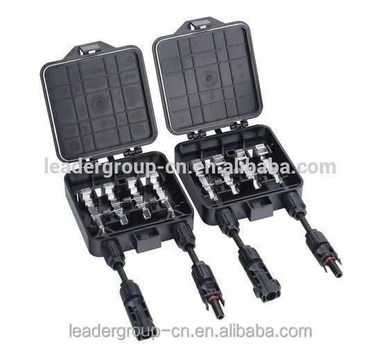 Components of a tyco solar panel junction box