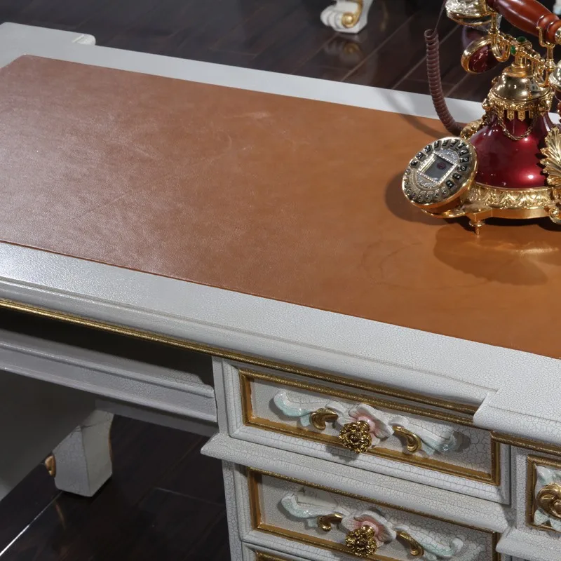 French home office furniture hand carved solid wood office writing desk