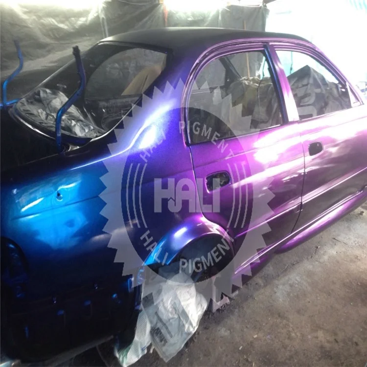 Motorcycle Paint Chamleon Mica Pigment Powder Holographic Unicorn Chameleon Aurora Nail Chrome Pigment Glitters Nail Decoration