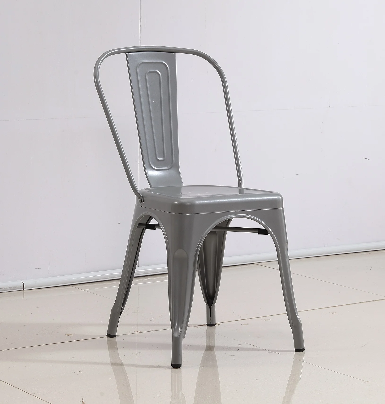 Colorful fashion stackable dining industry chair