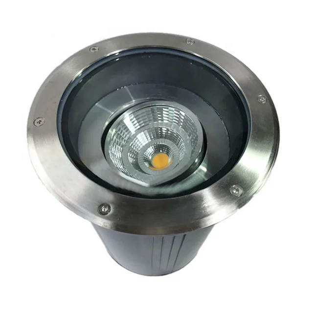 10 Вт 85-265 в COB открытый сад Uplight водонепроницаемый Ip65 из нержавеющей стали регулируемый подземный свет Ландшафтный