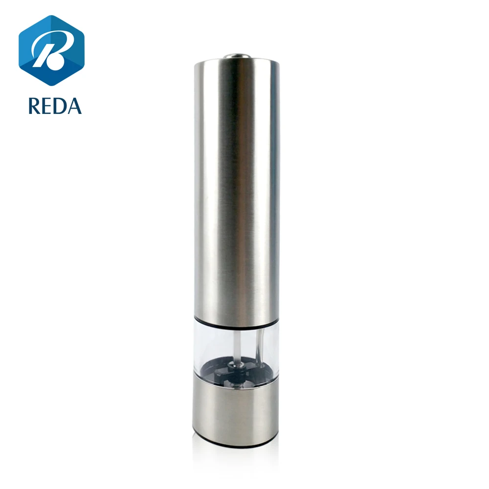 
New design stainless steel electric pepper mill salt and pepper grinder 