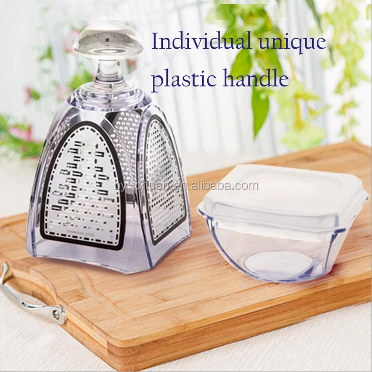 Four Surface Glide Technology 4-Sided Boxed Grater vegetable potato cheese grater