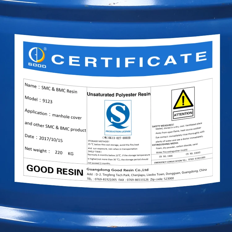 unsaturated polyester resin for frp used SMC & BMC Products