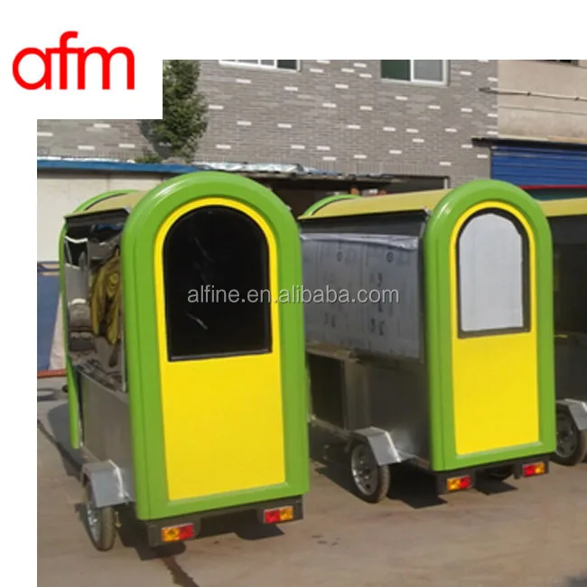 Durable Electric mobile bicycle food cart for sale