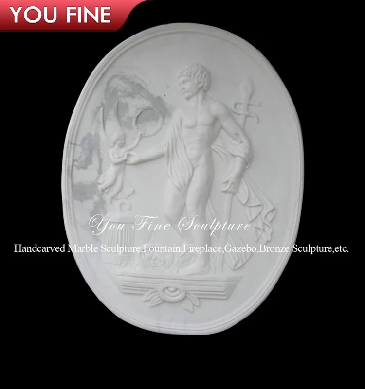 Wall Relief Nude Sculpture Decoration Carved Stone Wall Art