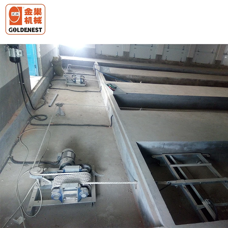 Poultry Farming Equipment  manure cleaning scraper machine for poultry house