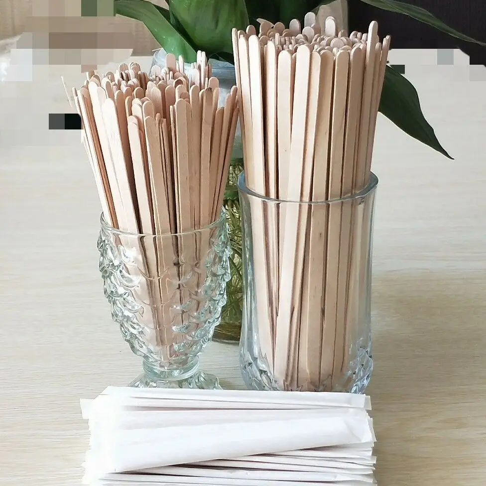 Disposable Coffee Stirrer  Wooden Stick For Cafe/Household/travel