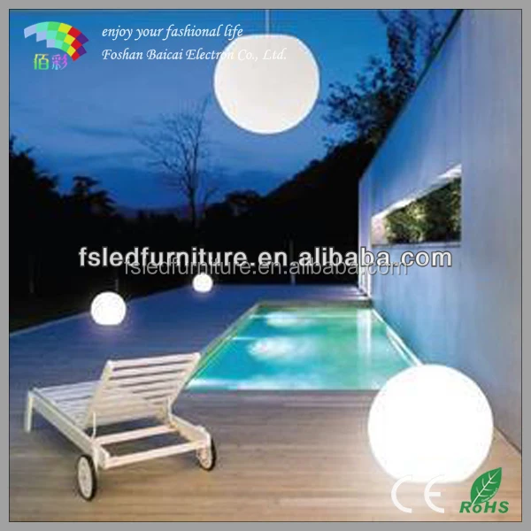 Swimming Pool Led Ball Lighting/ led glow swimming pool ball
