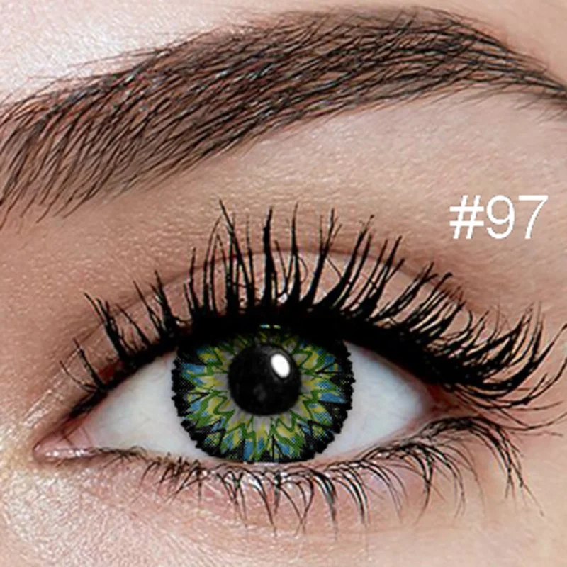 
Vanilla milkshake yearly use wholesale lenses color fancy look private label contact lenses 