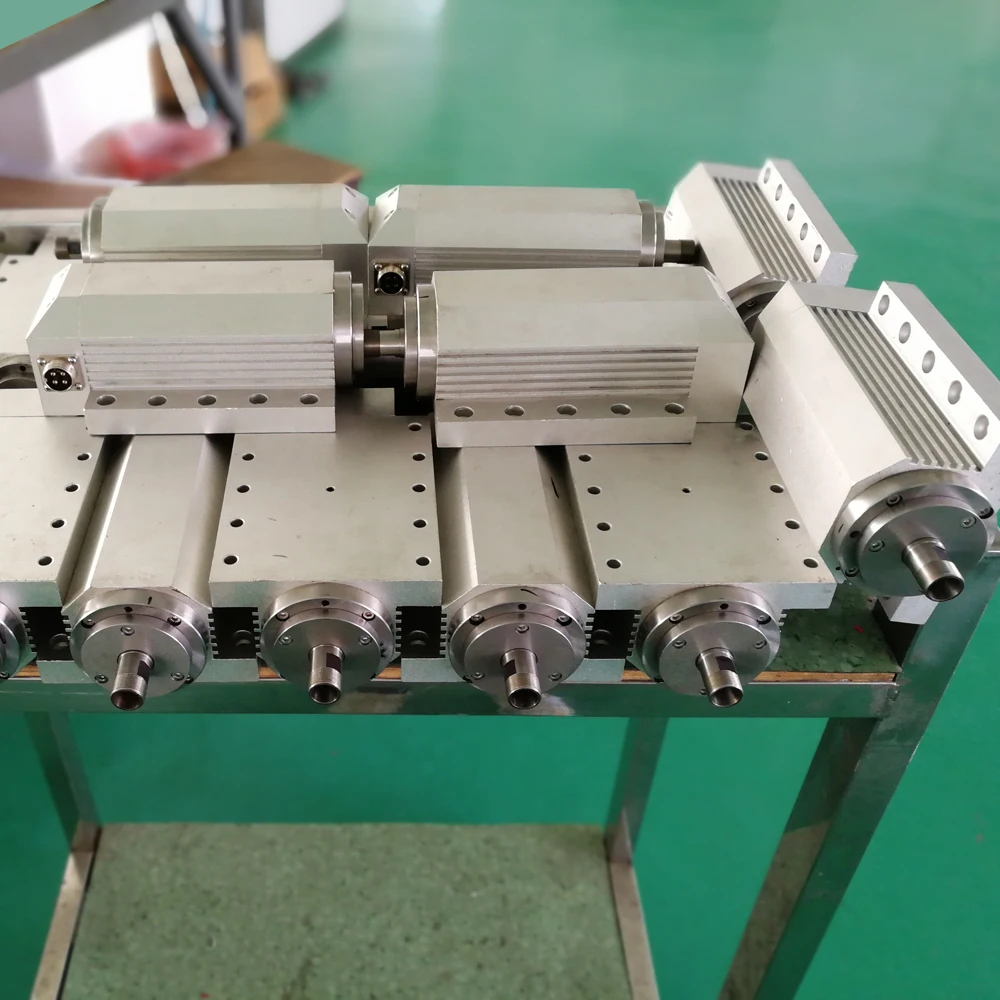 JGD-58 high accuracy 24000rpm 400w ER11 cnc router square motorized spindle