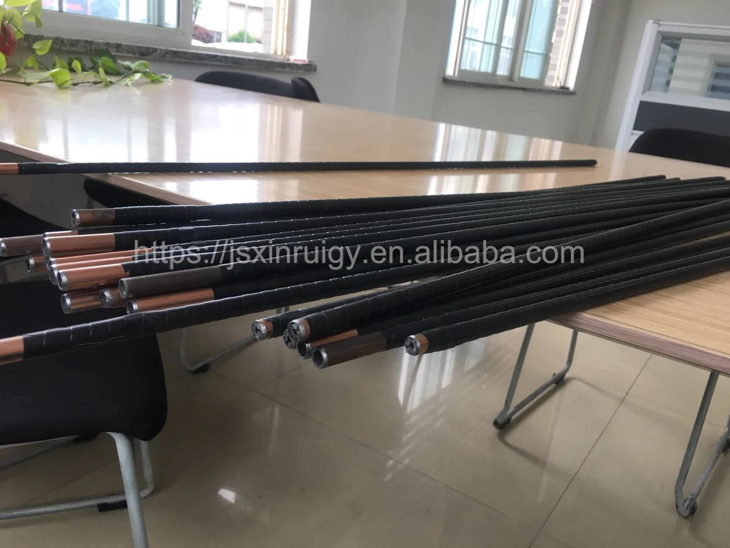 underwater cutting lance for diver cutting large mooring shackle