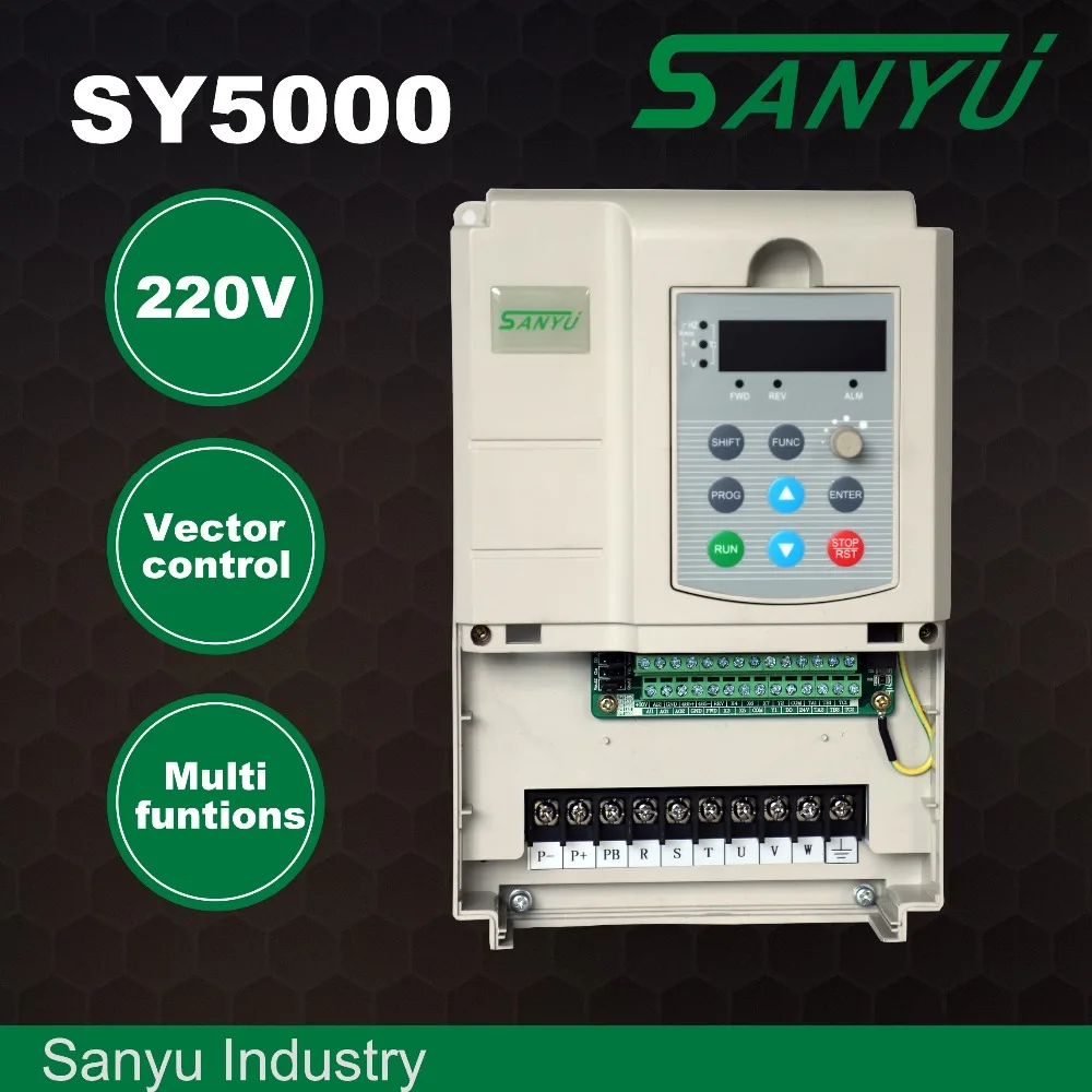  Sanyu 220V 380V 50Hz 60Hz variador de velocidad Variadores frecuencia cheap AC
