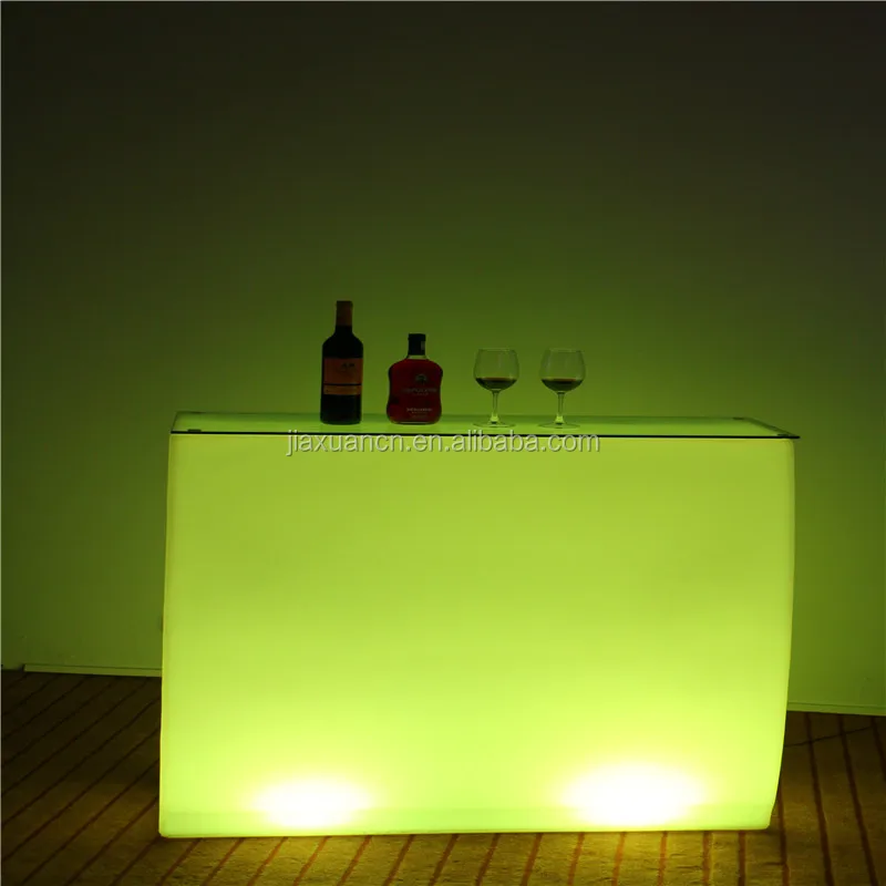 Наружная Водонепроницаемая светодиодная пластиковая домашняя прямая барная стойка